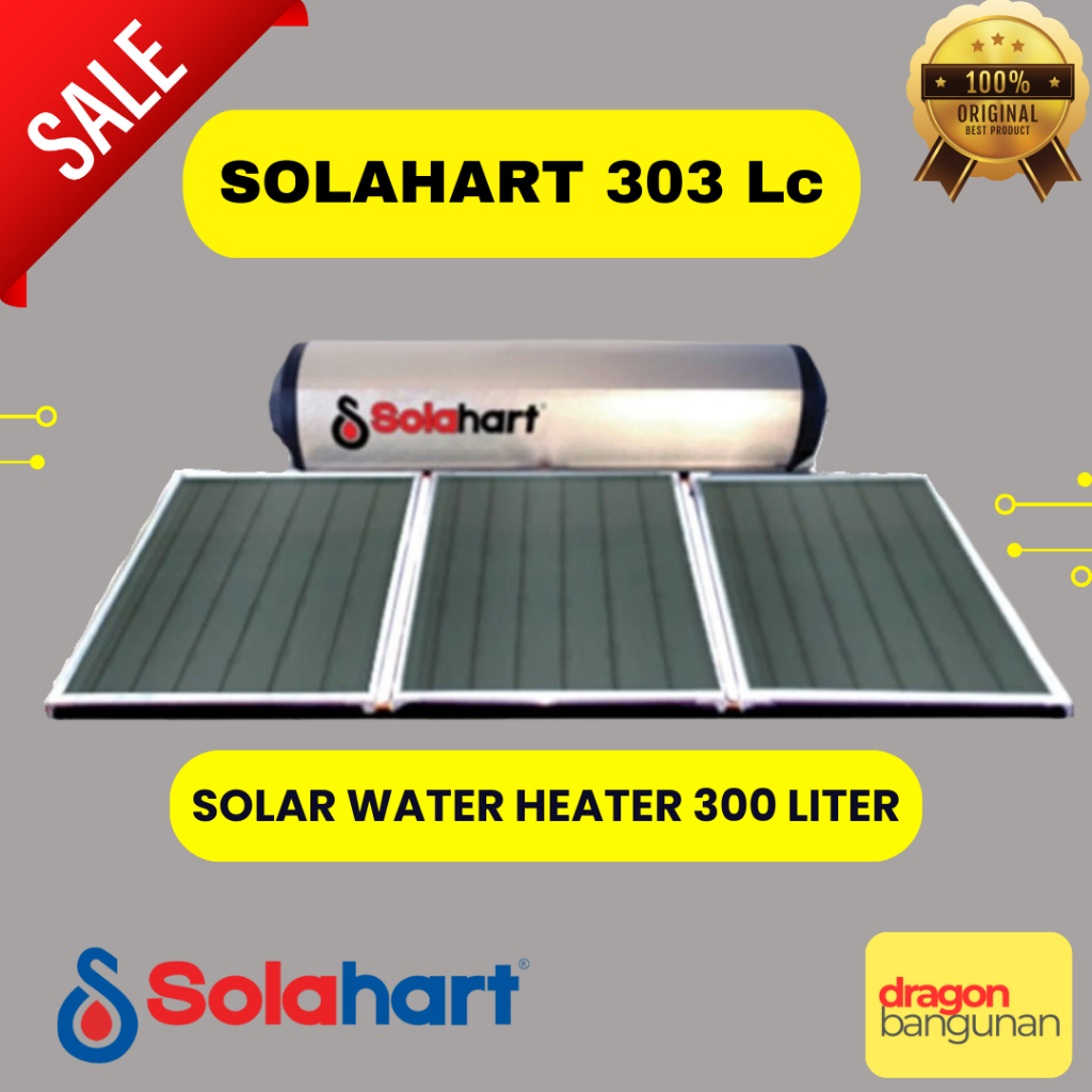 Pemanas Air Solahart 303 Lc - Solar Water Heater Solahart 300 Liter