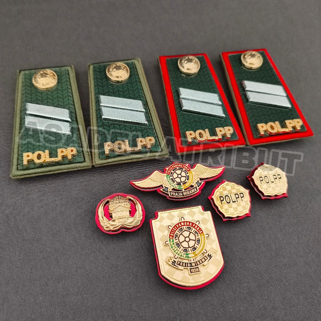 ‎PAKET ATRIBUT SATPOL PP PANGKAT 2B PREMIUM / PAKET ATRIBUT POL PP PANGKAT 2B PREMIUM / PANGKAT SATP