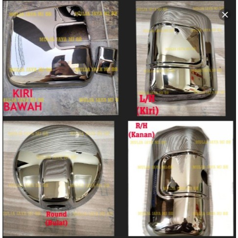 Cover Spion Hino Lohan Chrome/Variasi Tutup Spion Hino Lohan Krum