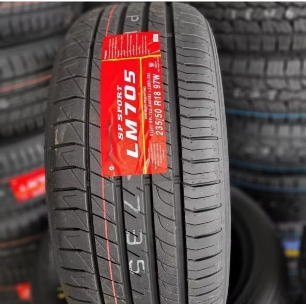 ban mobil dunlop lm705 ukuran 235 50 ring 18 ban mobil tubeless