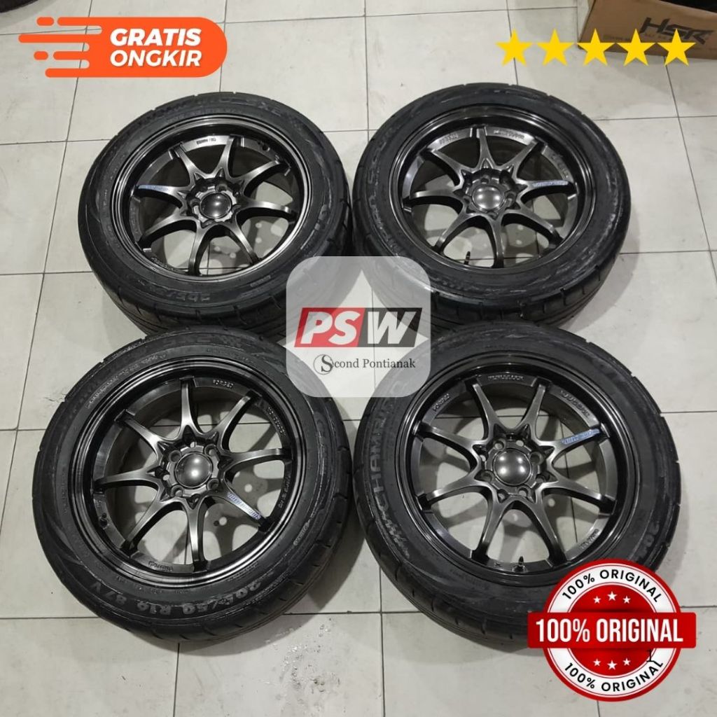 velg mobil ce28 ring 16 velg mobil second psw pcd 4x100-114