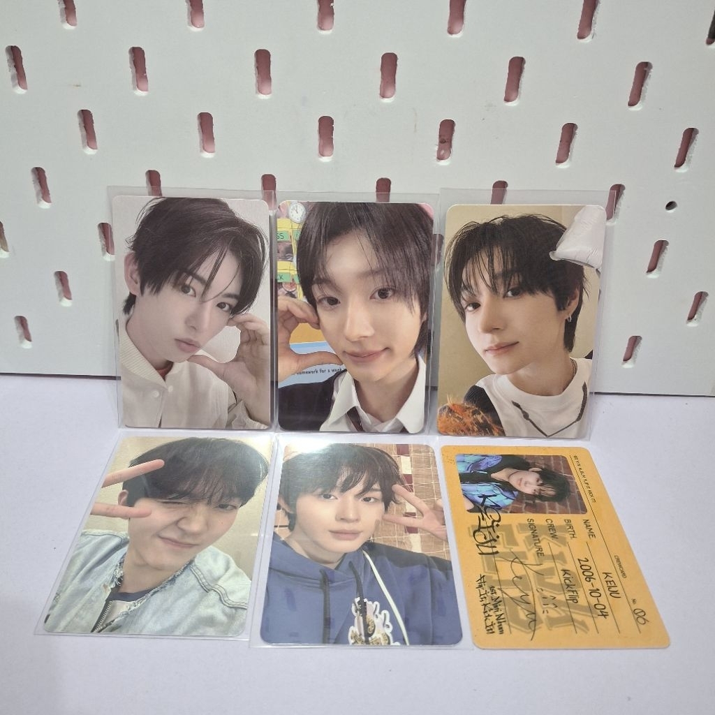 WTS Photocard Official PC KickFlip Flip it Kick it Kick out Flip now postcard Donghwa, Kyehoon, Keij