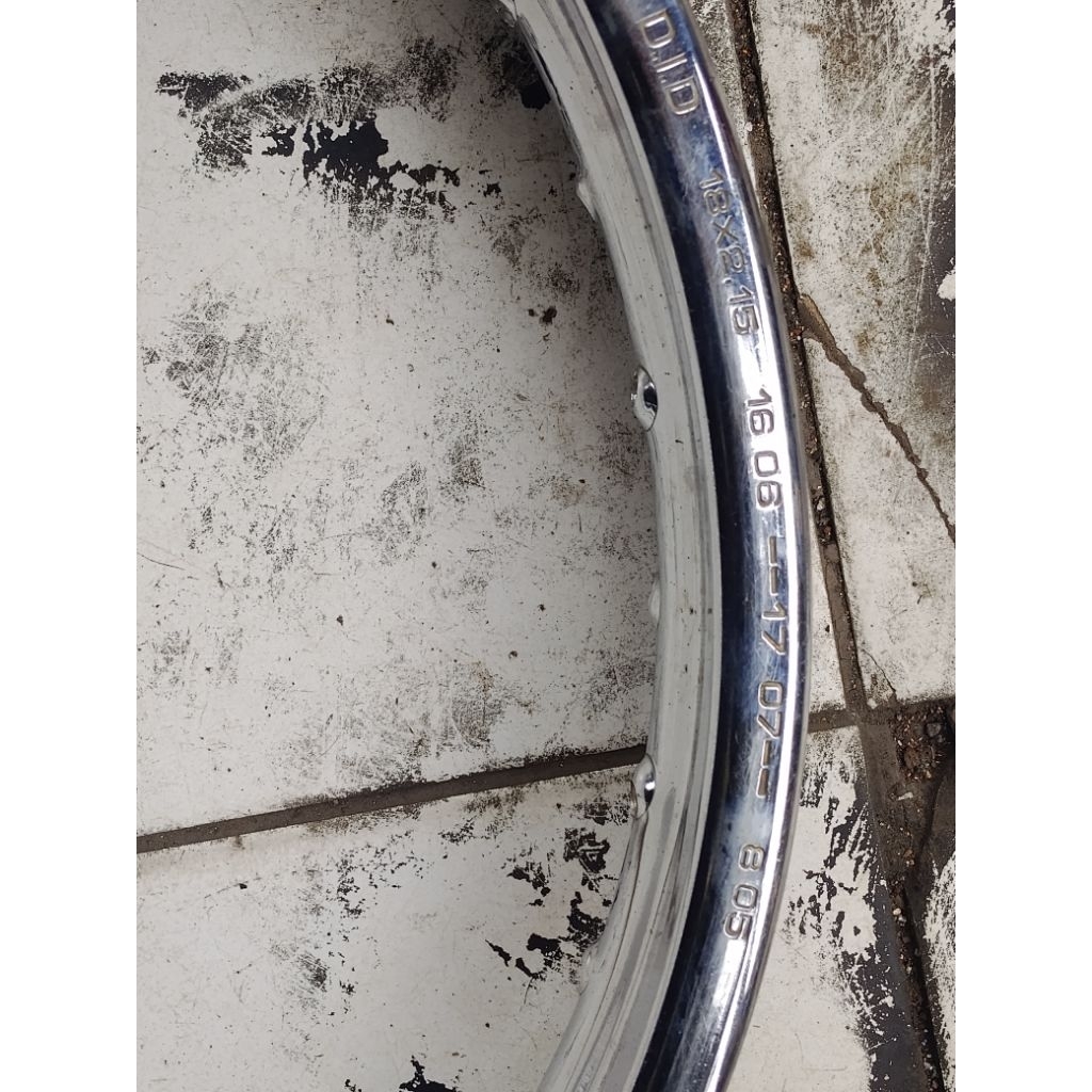 velg lingkaran/cincin/ring18/215 tapak lebar