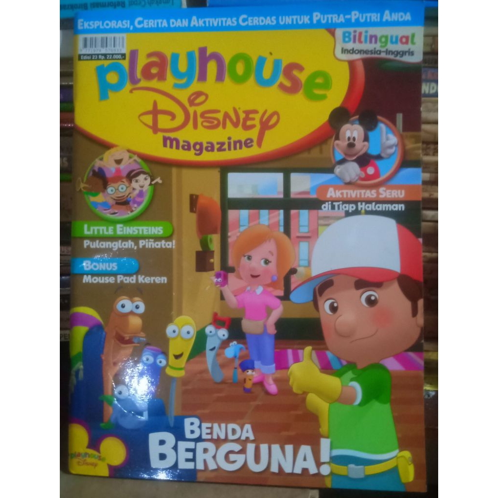 buku anak Playhouse Disney Benda Berguna