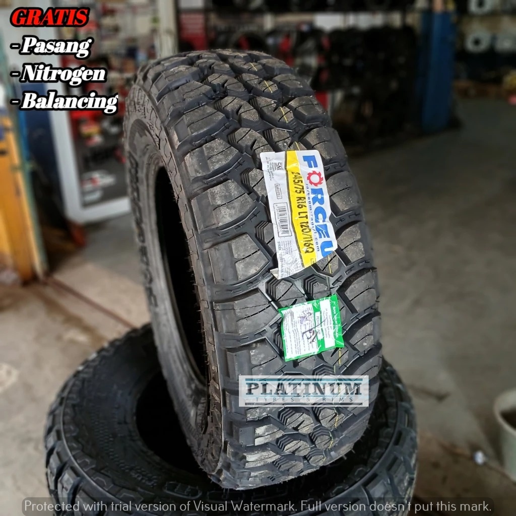 BAN OFFROAD FORCEUM M-T 08 PLUS 245 75 R16 | BAN PACUL 245/75 R15 MURAH AWET MERK FORCEUM M/T