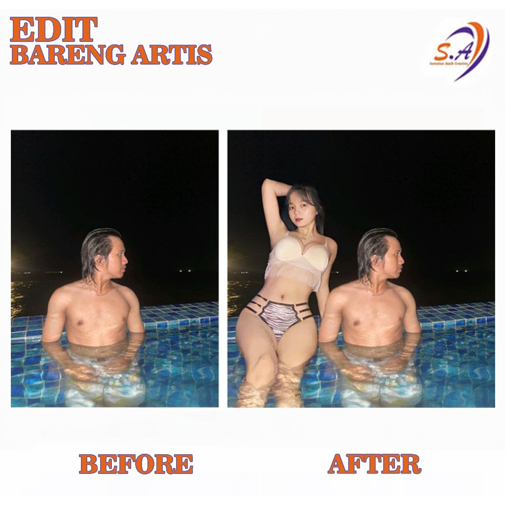 PROFESIONAL EDIT FOTO BARENG ARTIS/FOTO EDIT PRO/RESTORASI FOTO/FOTO Bareng IDOLA/FOTO BARENG FANS/E