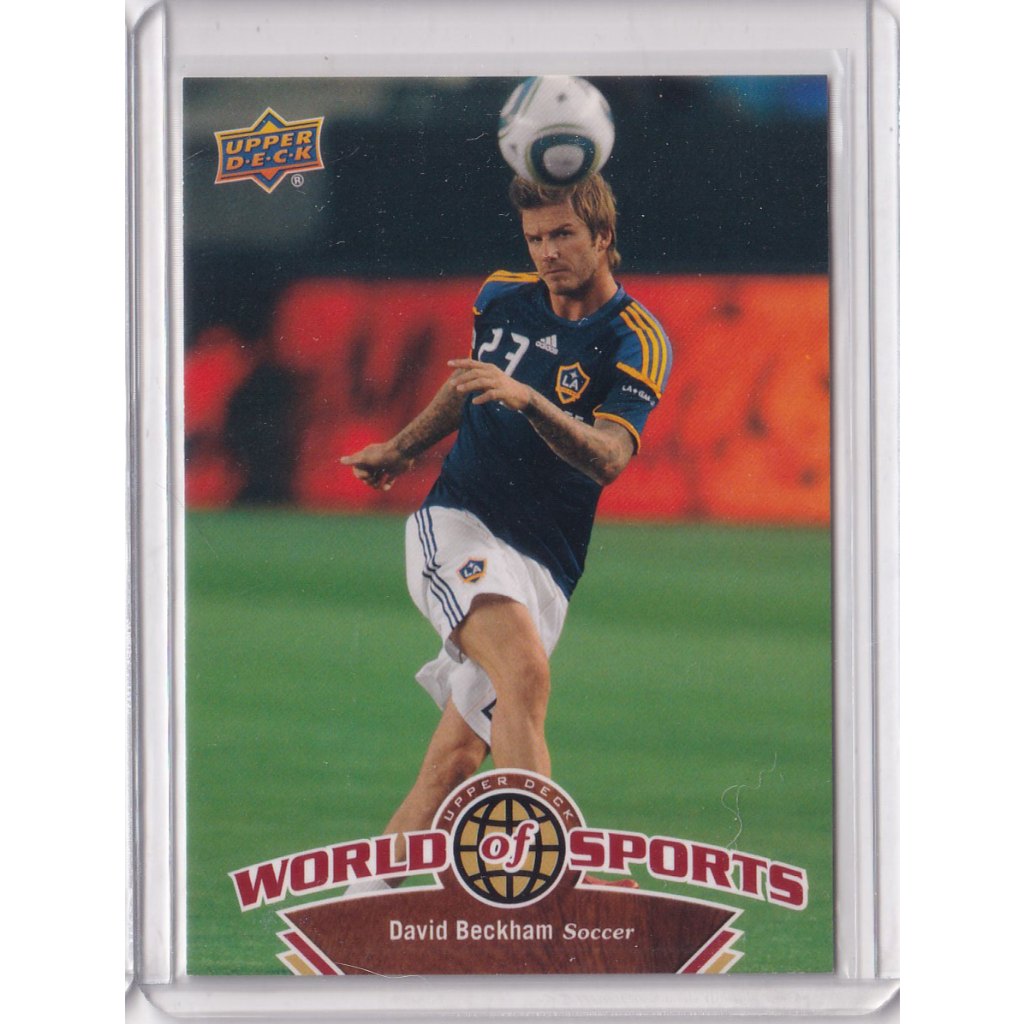 2010 Upper Deck World of Sports #61 David Beckham