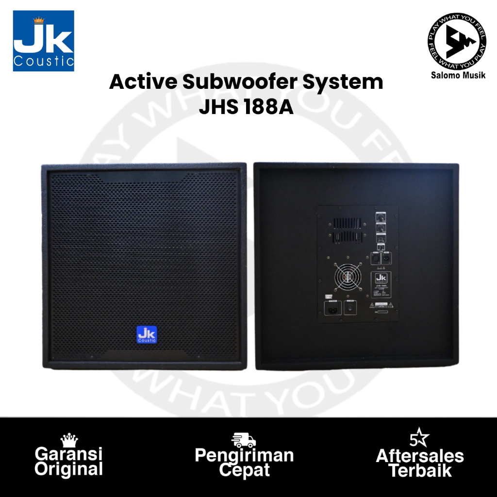 JK Coustic JHS-188A Active Subwoofer System Original