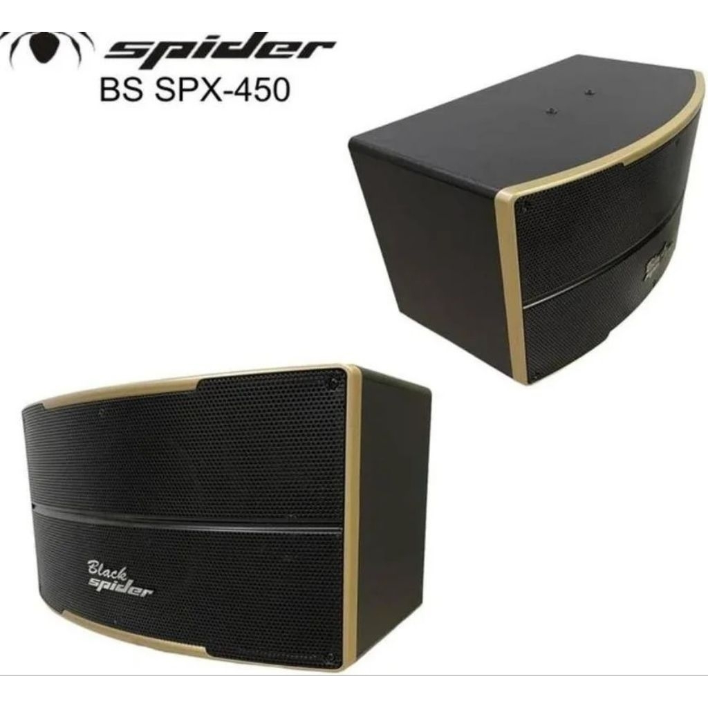 SPEAKER PASIF BLACK SPIDER MODEL BS SPX-450 10 INCH