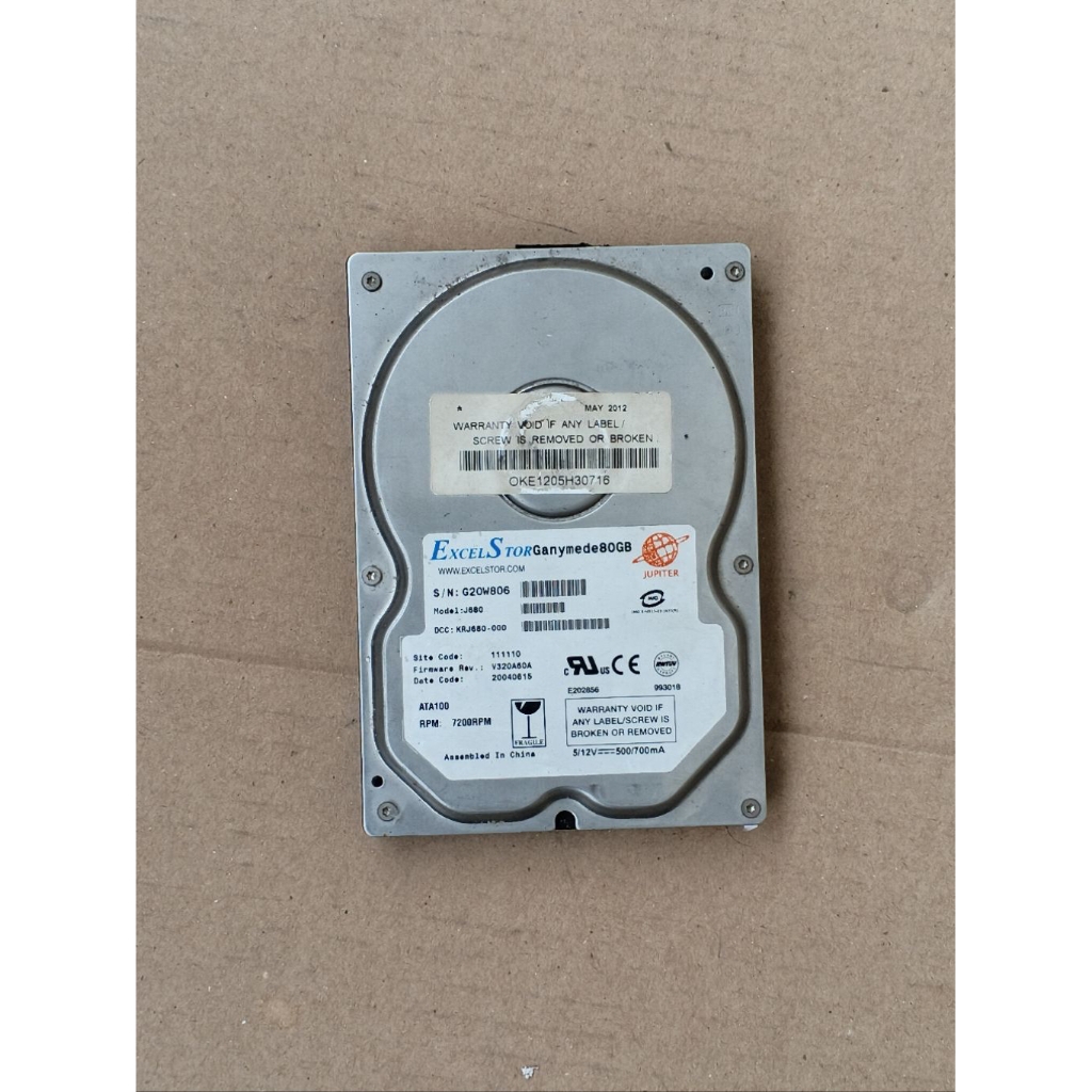 hardisk 80GB ATA JARUM IDE 3,5"