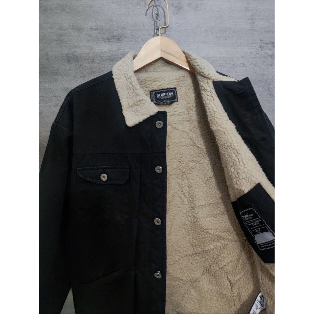 The Worth Now Trucker Sherpa Jacket