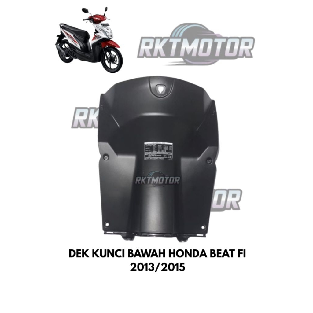 COVER BODY DEK KUNCI BAWAH HONDA BEAT FI 2013/2015 // LEGSIL KONCI BAWAH BEAT FI