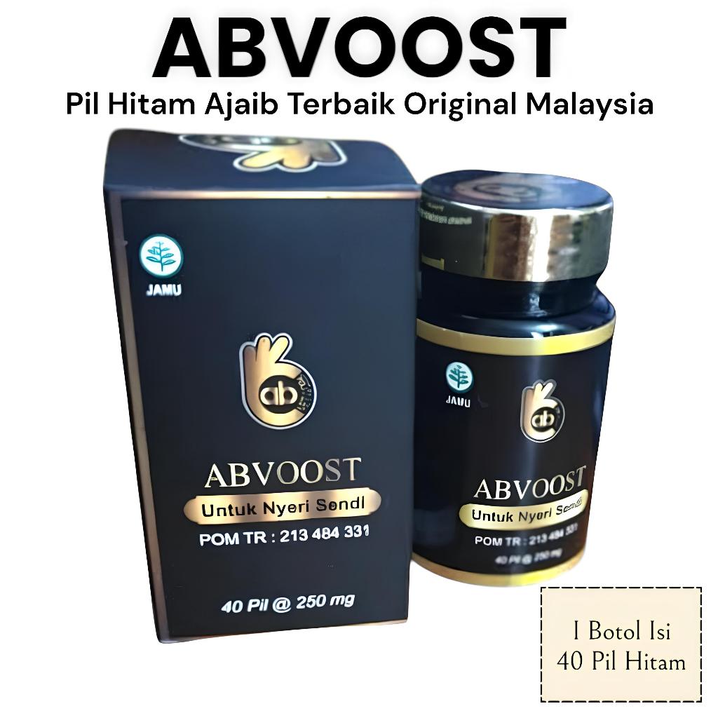 ABVOOST PIL HITAM AJAIB ENERGY BOOST UP 1 BOTOL ISI 40 PIL