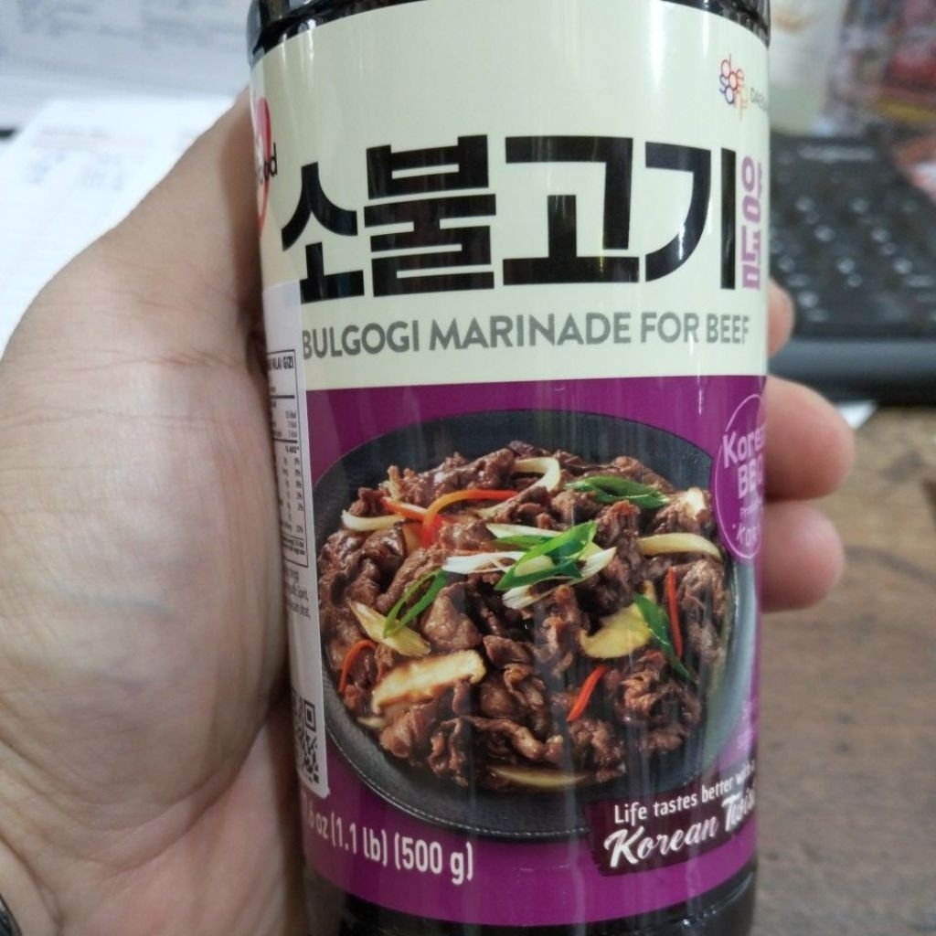 O'Food Korean BBQ Bulgogi Marinade For Beef 500gr