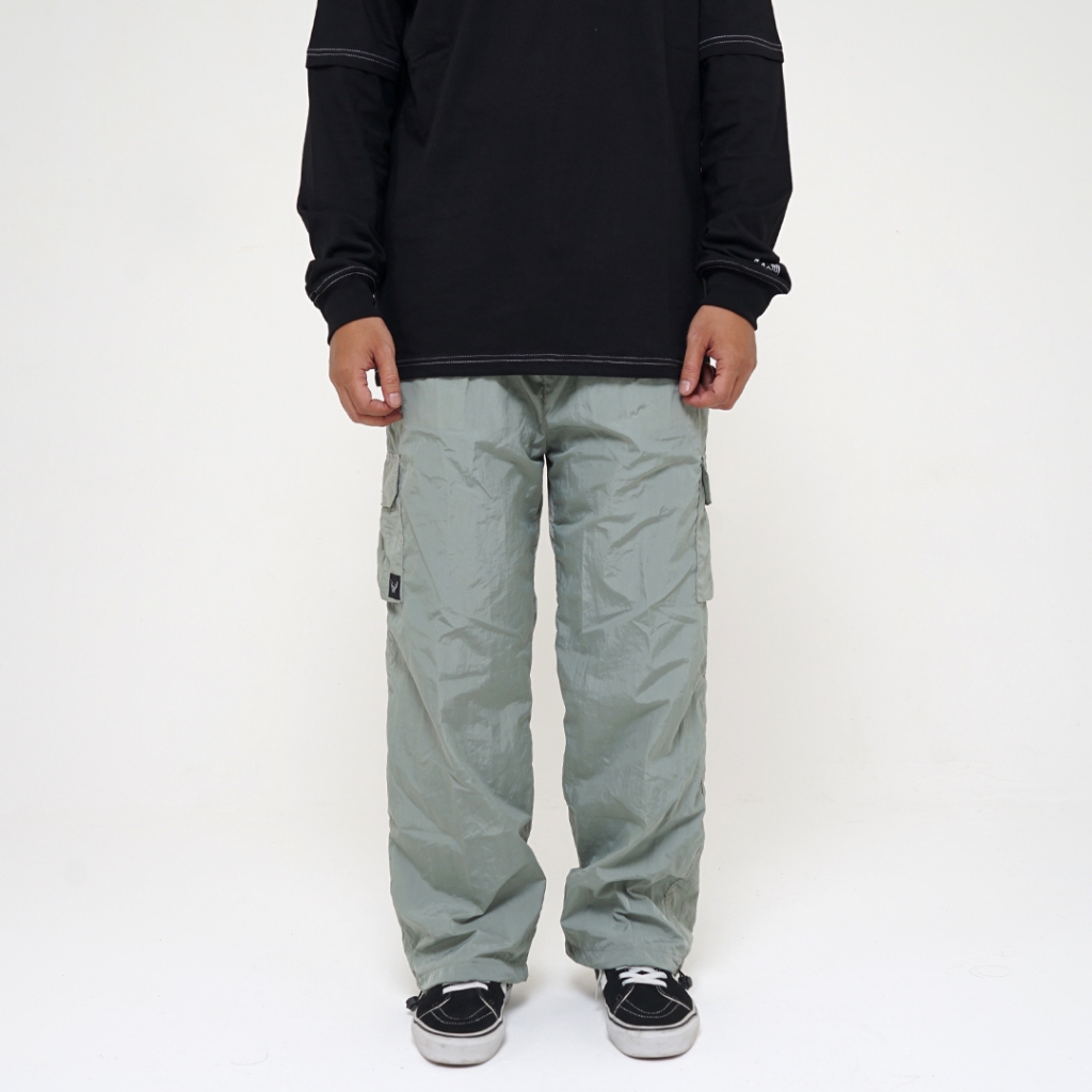 Whoopculture - NORDIC - Green Mint Track Pants Cargo