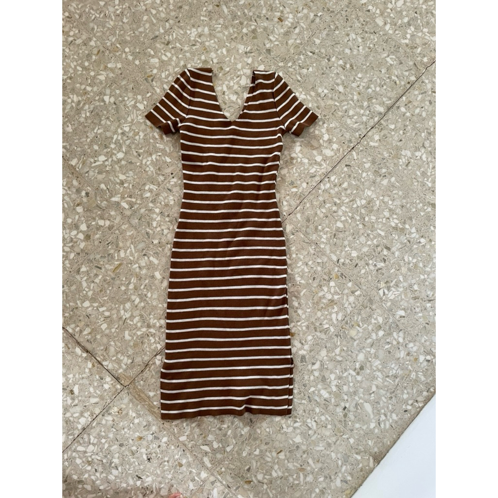 PL DRESS RAJUT COKLAT