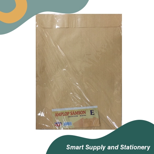 AMPLOP COKLAT SAMSON E MAP KERTAS COKLAT BESAR