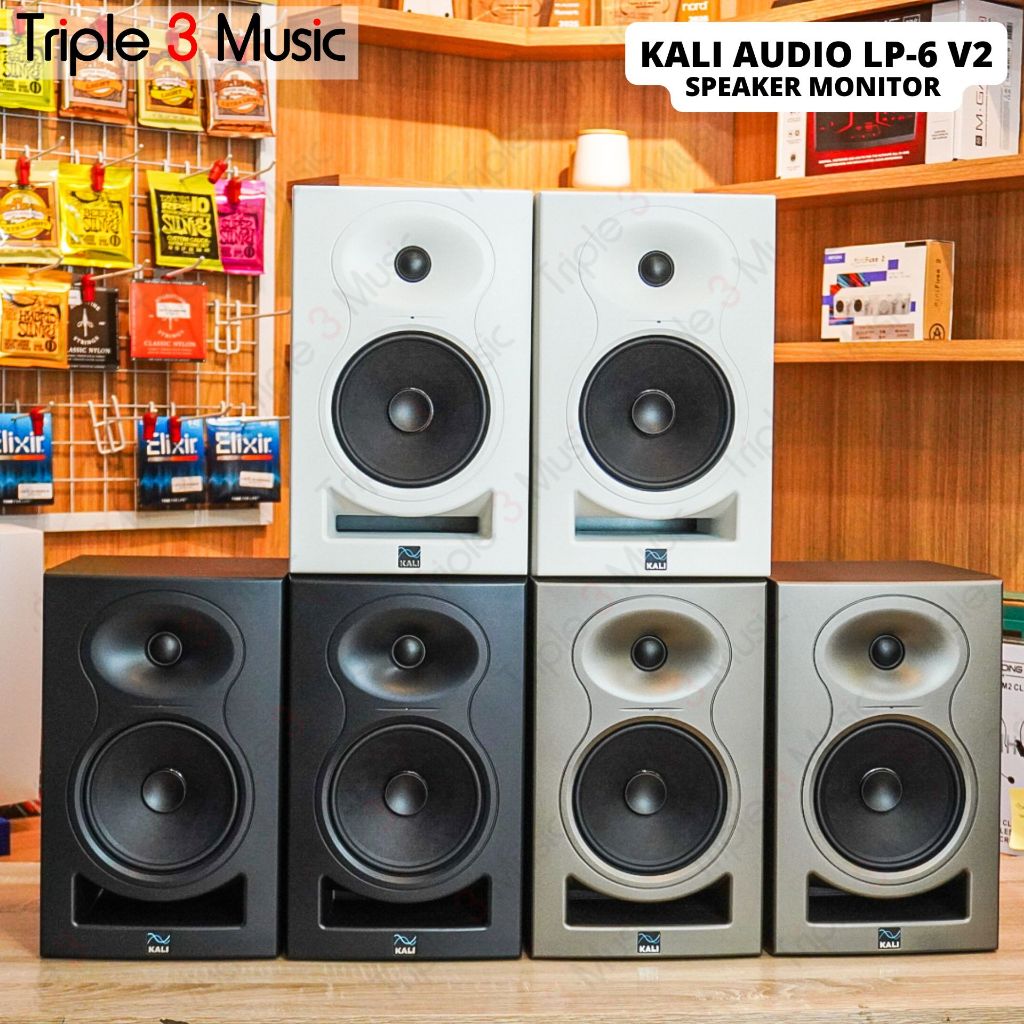 KALI AUDIO LP6 V2 Speaker Flat Monitor GARANSI Resmi ORIGINAL