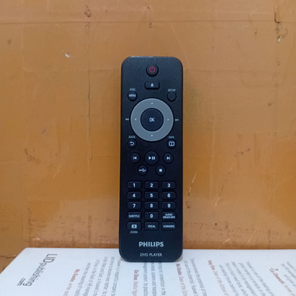 REMOTE DVD PLAYER KARAOKE PHILIPS ORIGINAL