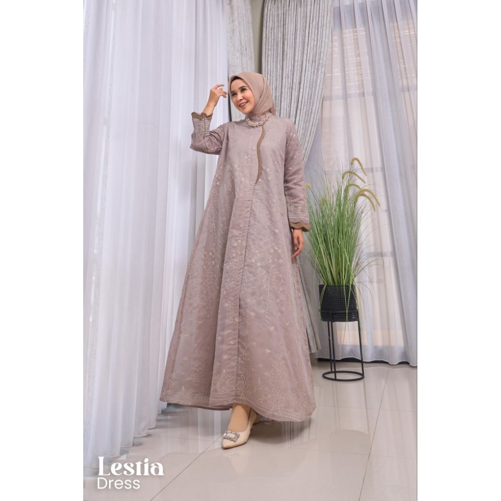 Lestia   Dress by marevi /gamis marevi terbaru