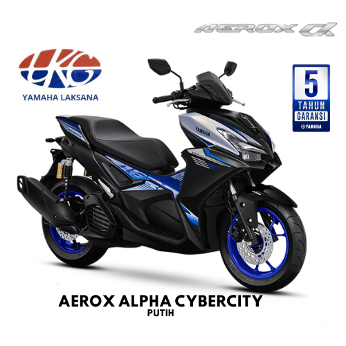 Sepeda Motor YAMAHA Aerox Alpha Cybercity