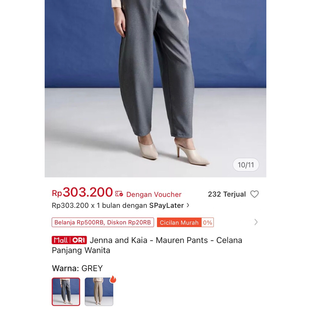 Jenna kaia Mauren pants new