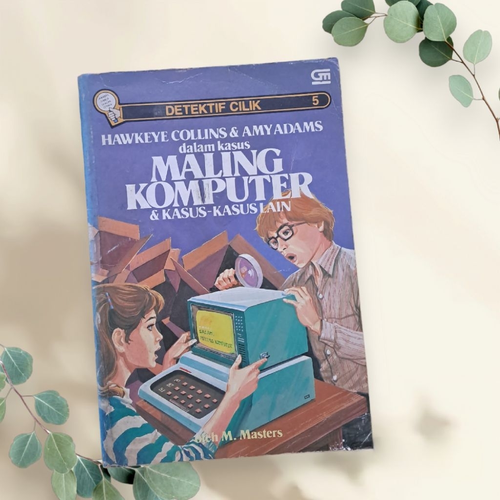 preloved novel langka detektif cilik hawkeye collins & amy adams