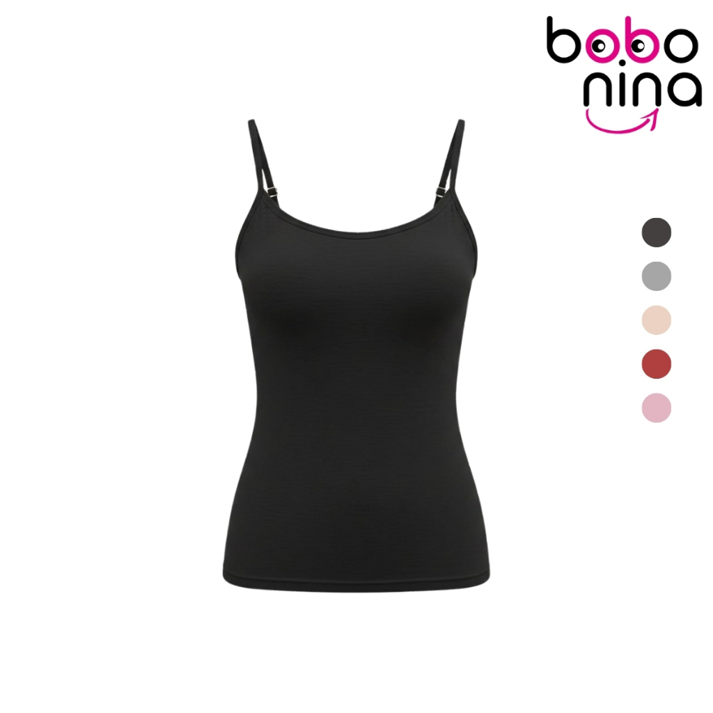 Ninabobo BR211 TankTop Bra Big Size Jumbo Singlet Panjang Wanita Tali Adjustable Olahraga