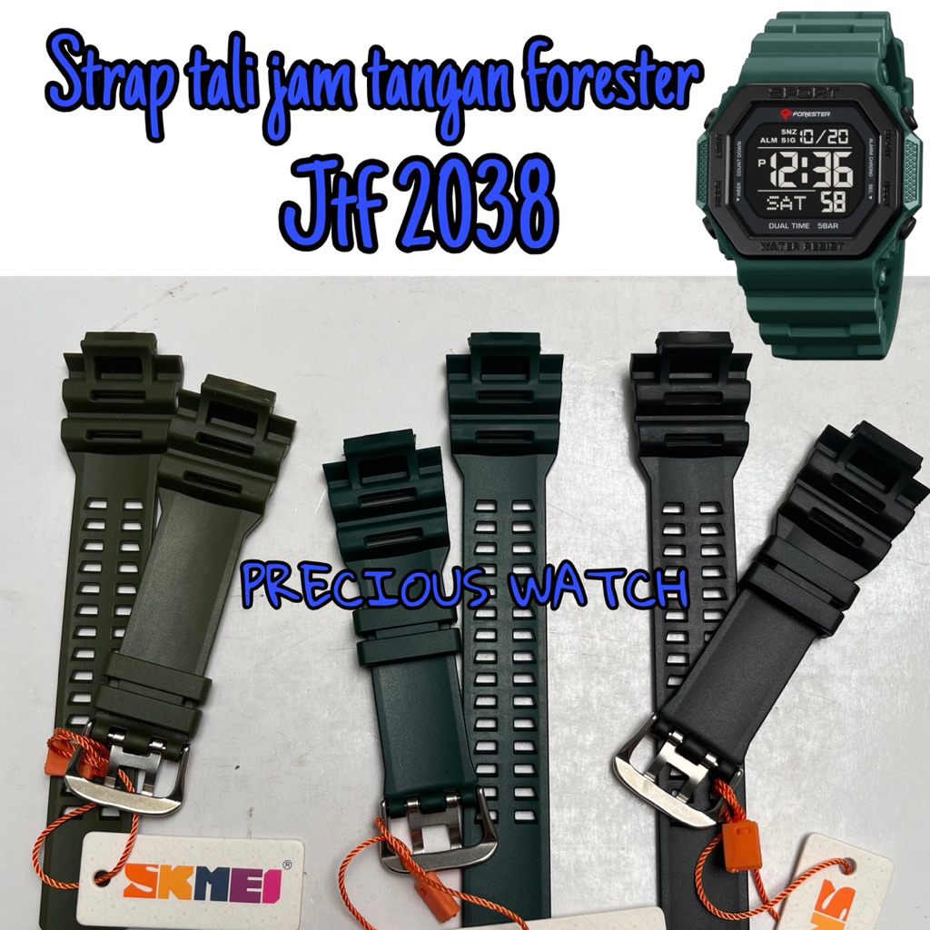 TALI JAM TANGAN STRAP Forester strap2038 Forester 2038 FORESTER2038 jtf 2038 jtf2038 jtf-2038