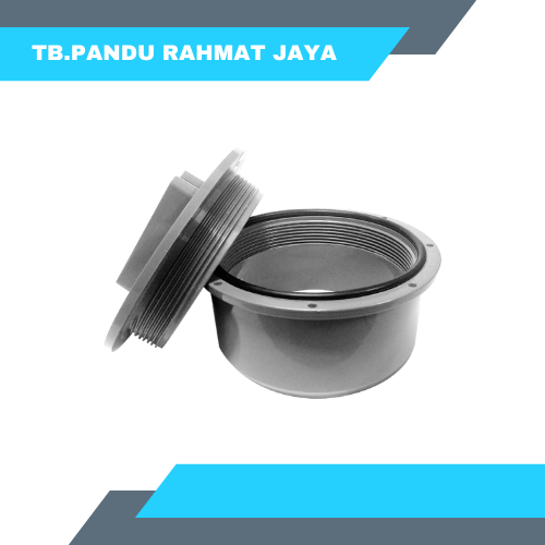 Clean Out 3" Power Tutup Septic Tank 3 Inch Pipa PVC