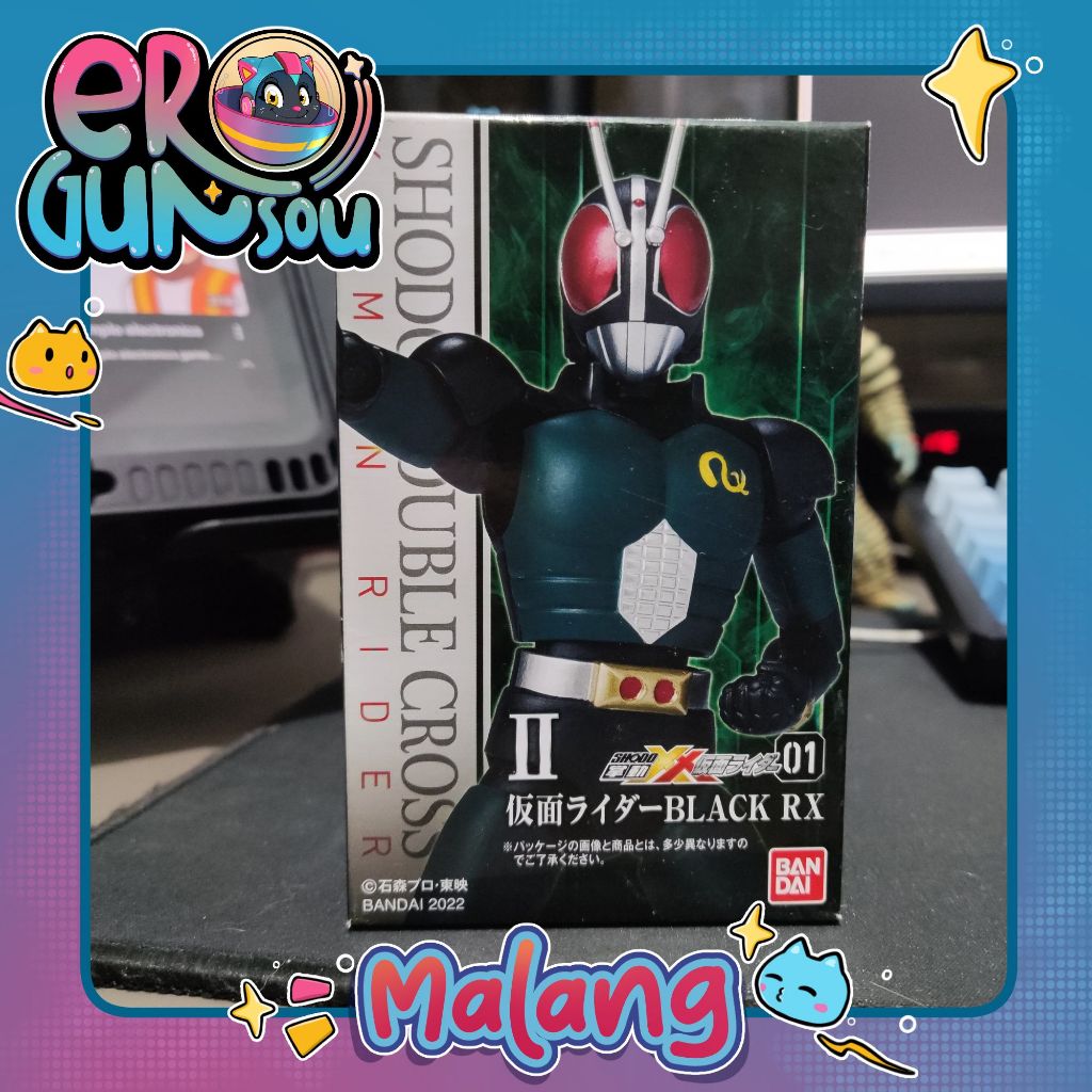 shodo kamen rider black RX Double cross xx