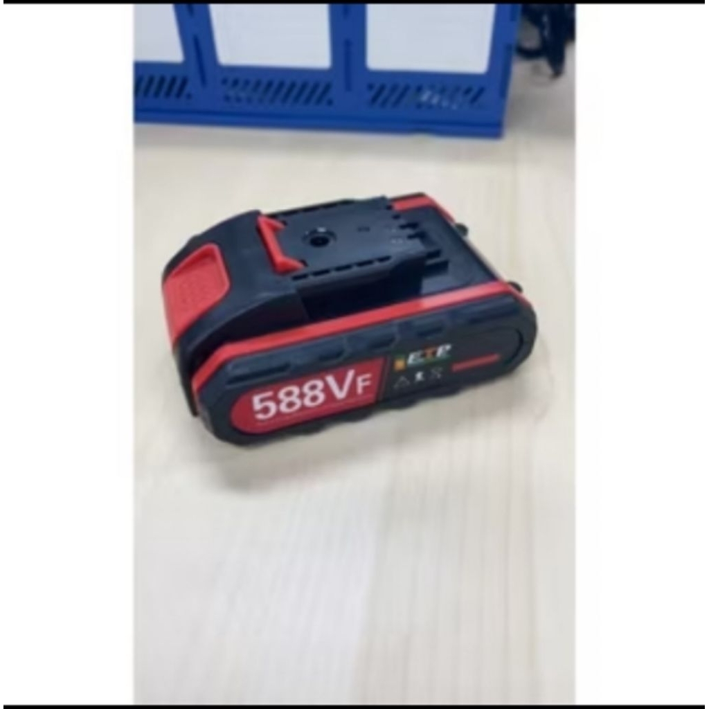 REMIU_SHOP 588VF Baterai Li-ion Kompatibel Dengan Alat Listrik