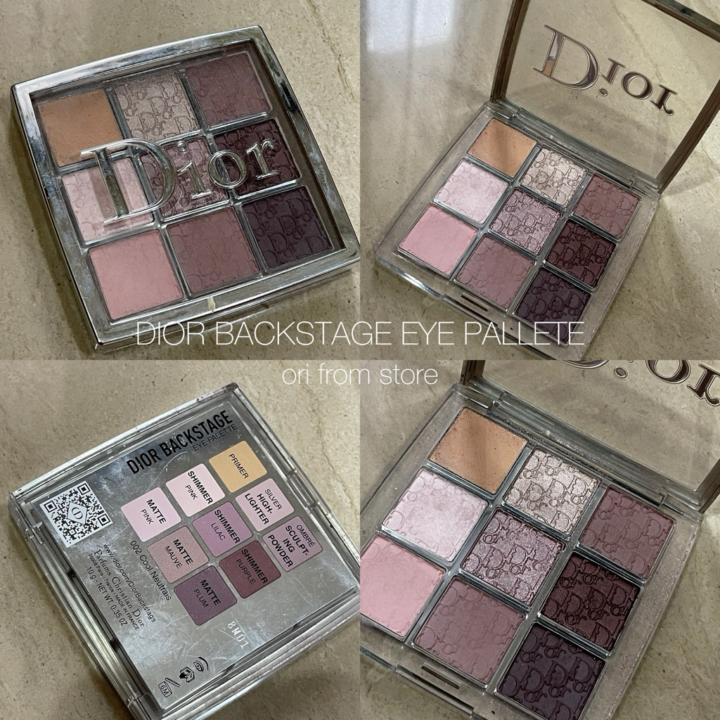 [READY SIAP KIRIM] PRELOVED EYESHADOW DIOR BACKSTAGE EYE PALETTE | eyeshadow dior eyeshadow dior ori