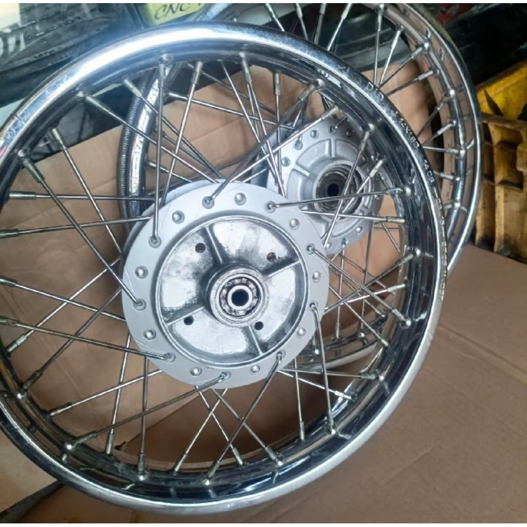 velg jari-jari ring 14 Supra x lama/fit lama cakram (second)