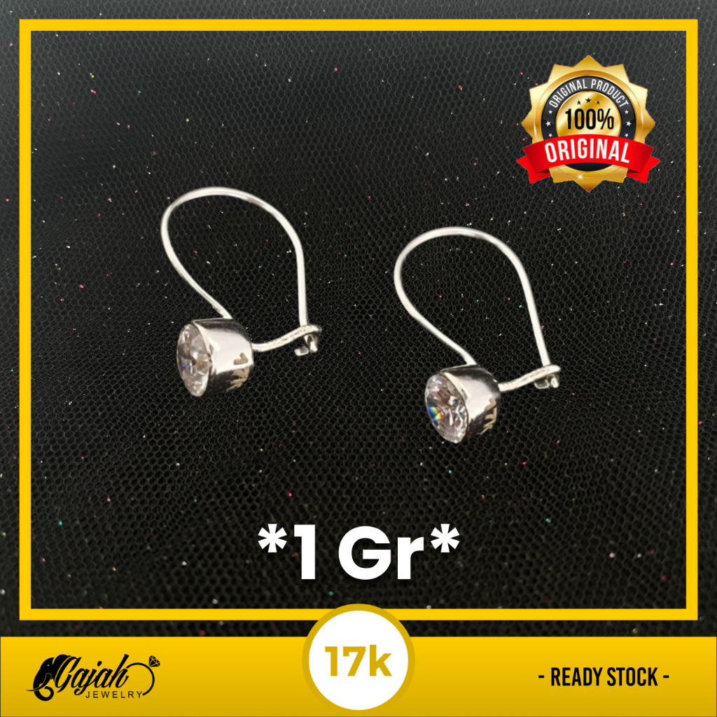 Anting Emas 17K - Toko Emas Gajah  - 1 Gram 5069