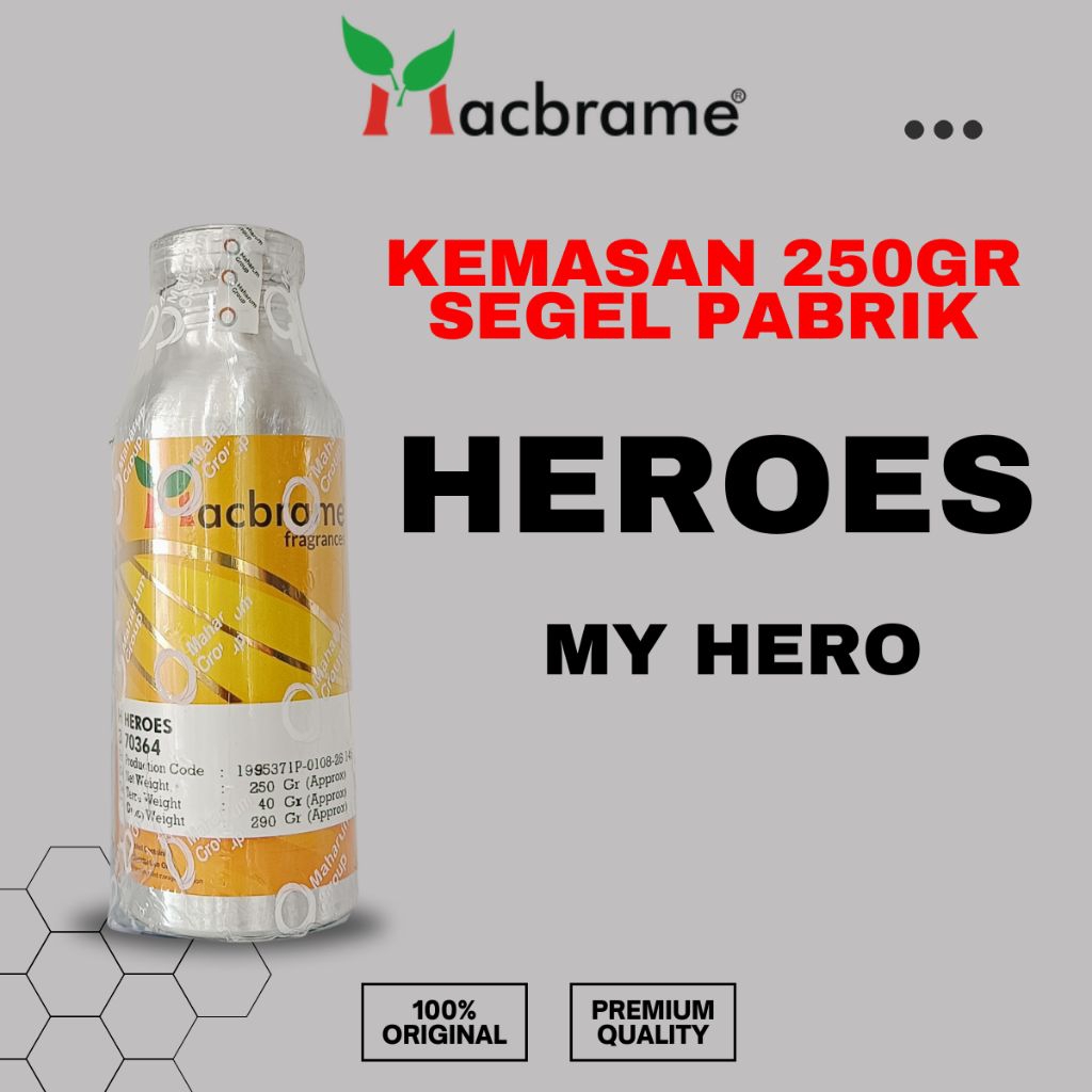 Bibit parfum My Her0 250ml SEGEL MACBRAME