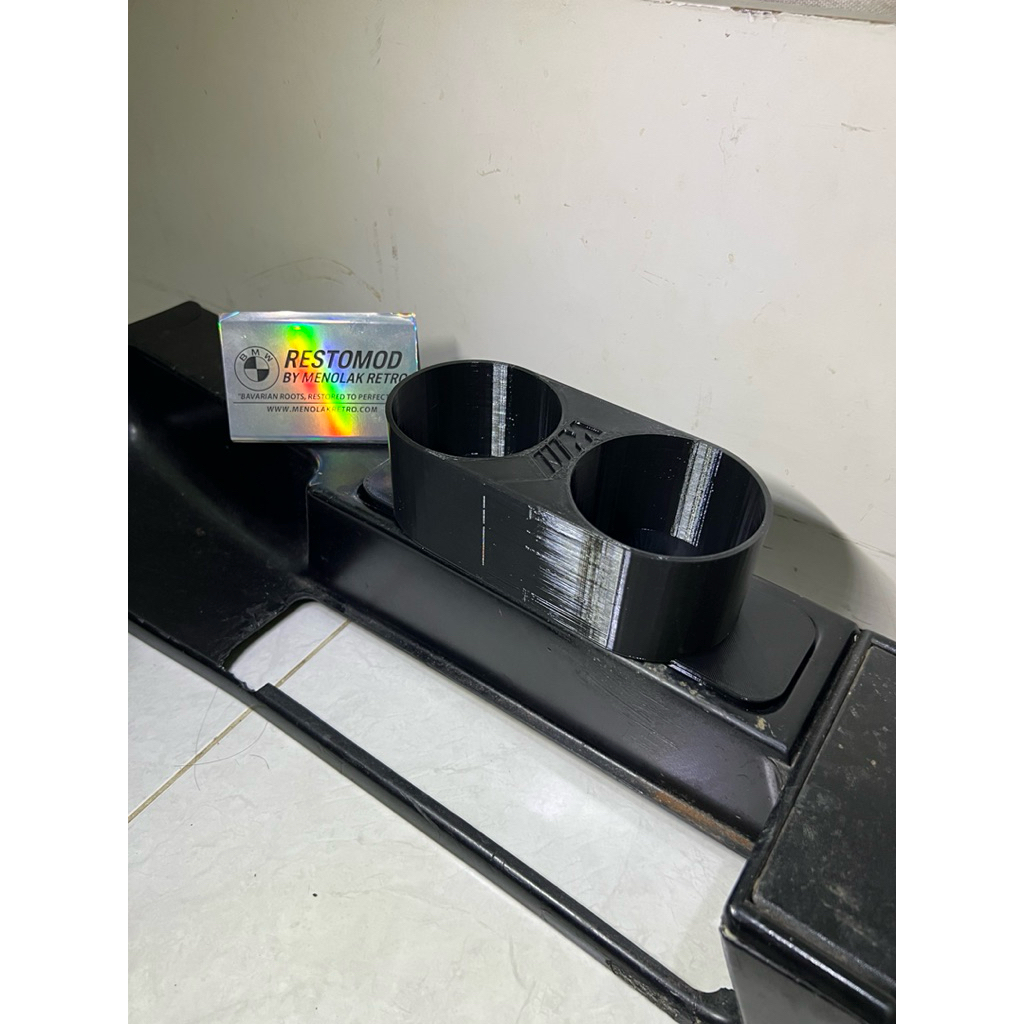 BMW E30 Cup Holder Tempat Minum Console Tengah Plug And Play