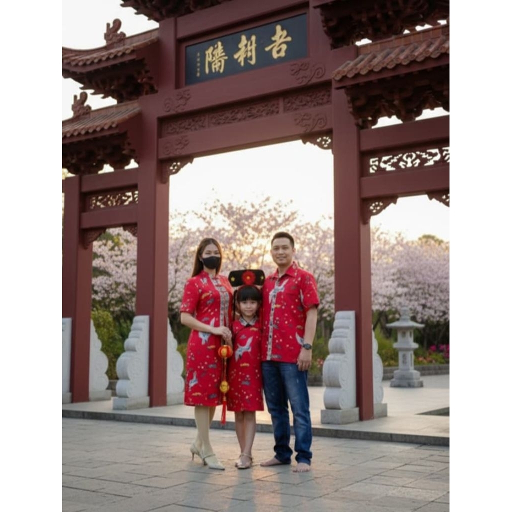 SET BATIK KELUARGA/SET FAMILY/COUPLE KELUARGA/COUPLE BATIK/COUPLE PASANGAN DAN ANAK/SET FAMILY/SET B