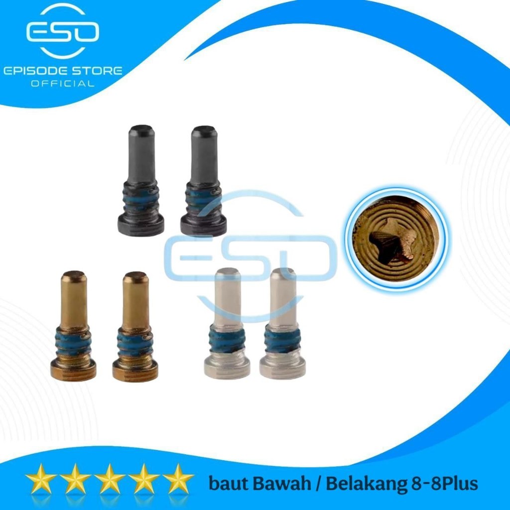 Baut Casing Baut bawah Belakang 8 / Se 2020 / 8 plus Original New