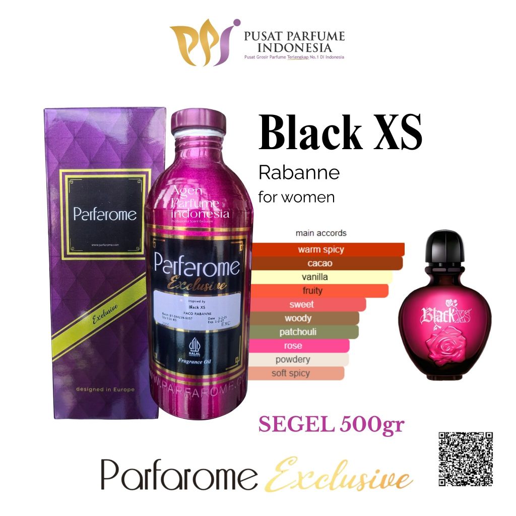 BLACK XS | By PARFAROME EXCLUSIVE | Segel 500gr