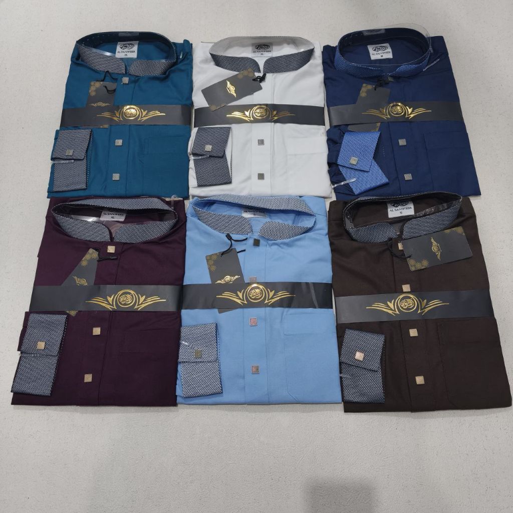 BISA COD KOKO AL TANWEER KTF 06B LENGAN PANJANG MANSET BY ALHARAMAIN SPESIAL RAMADHAN