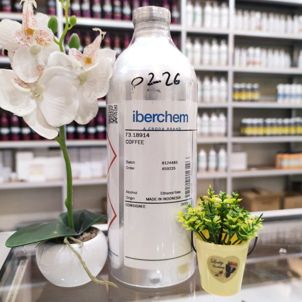[ Iberchem ] COFFEE | Bibit parfum murni original pabrik kemasan 250ML/500ML/1KG - kopi coffe