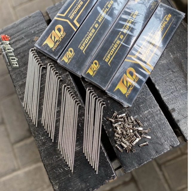 Ruji Stainless TAD untuk velg Hole 36 131 154 159 164 172 184