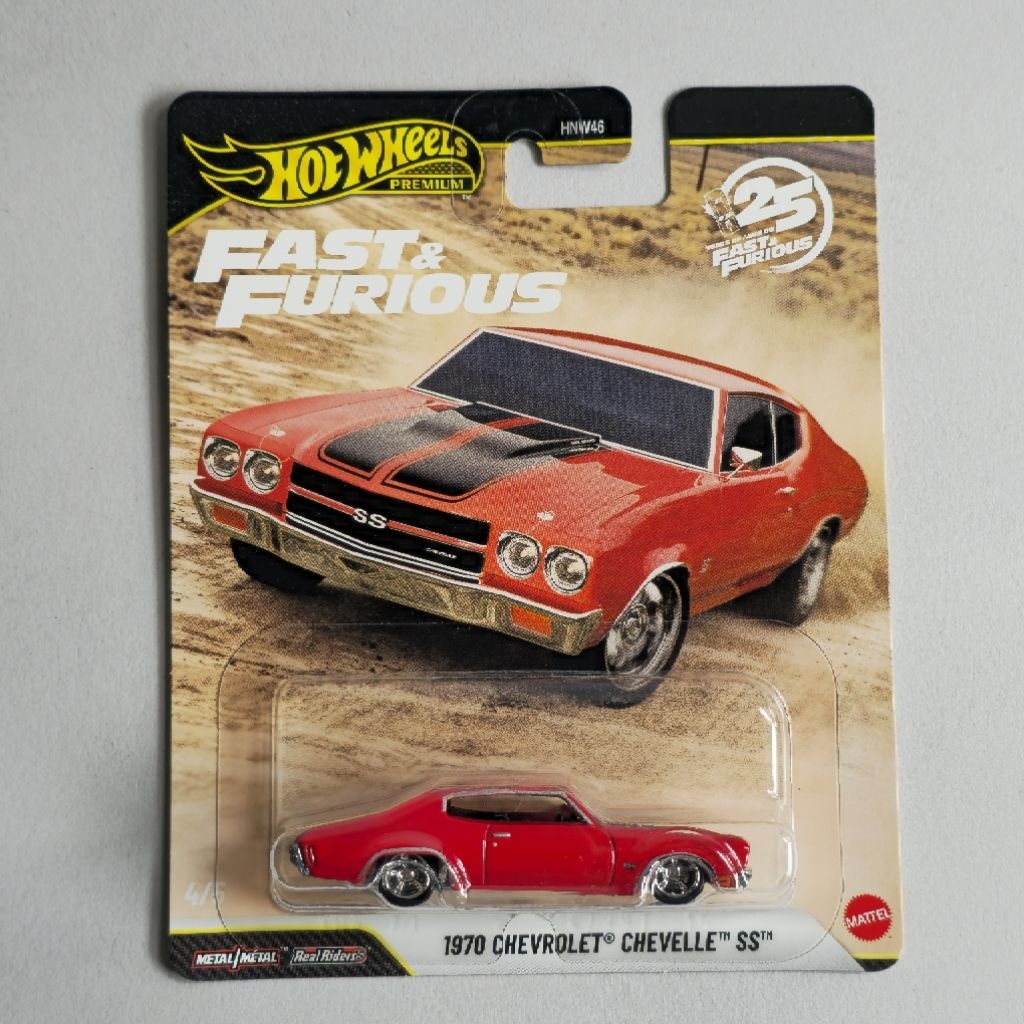 Hot Wheels Premium Fast & Furious 1970 Chevrolet Chevelle SS