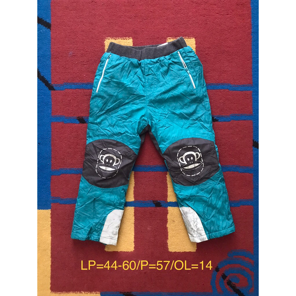 celana anak winter snowborad salju musim dingin anak paul frank second