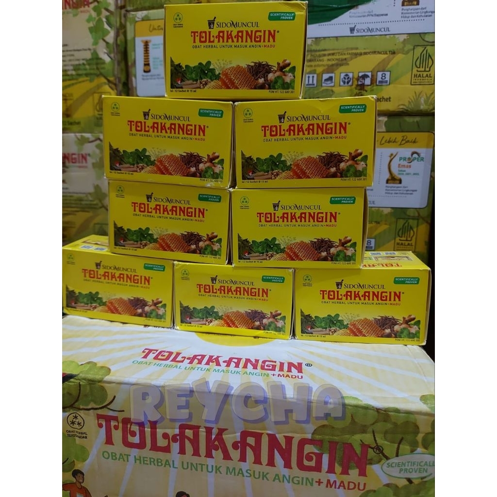 Tolak angin cair sidomuncul 12 sachet