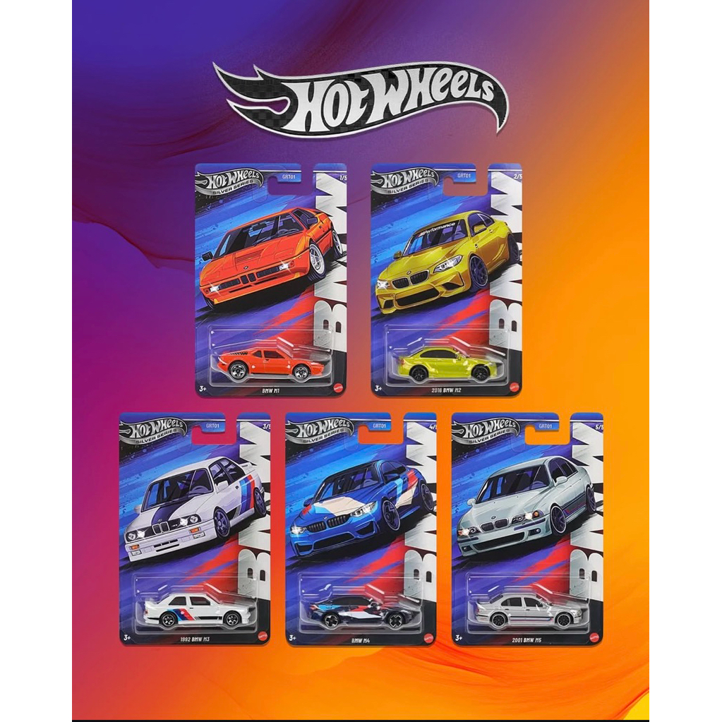 Hotwheels silver series BMW