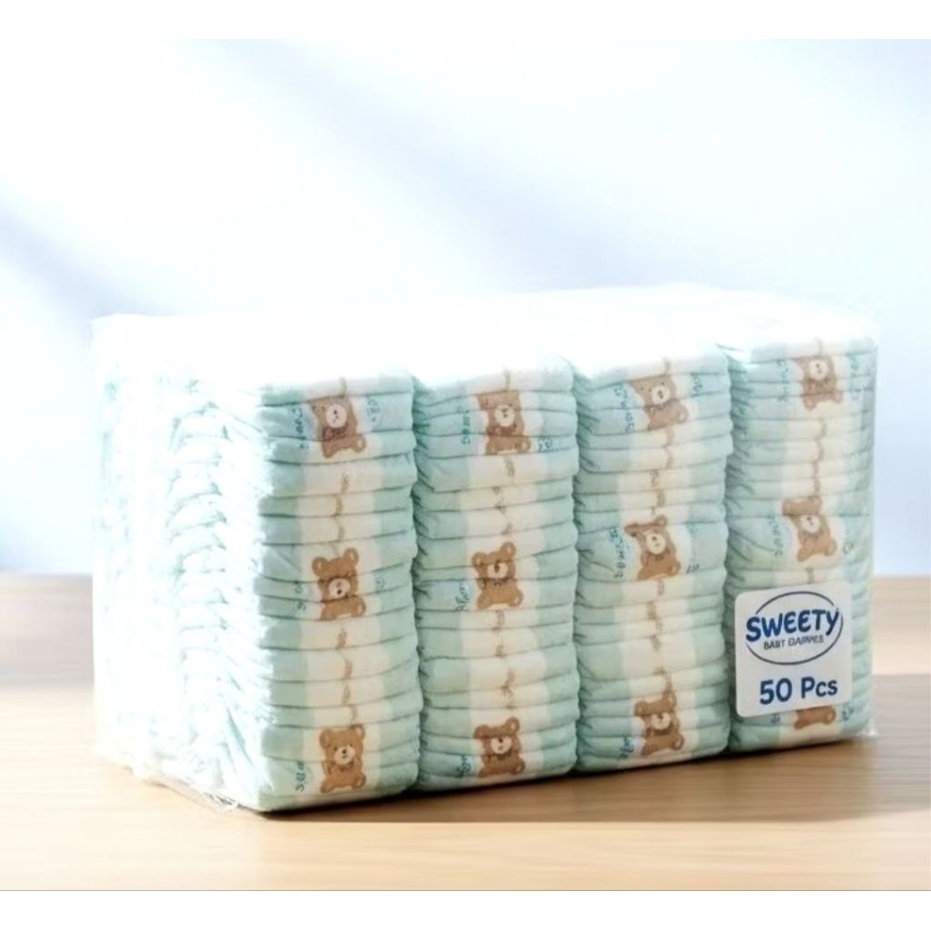 Pampers Sweety Non Kemasan - Celana Popok Bayi Size M, Daya Serap Tinggi, Aman Digunakan