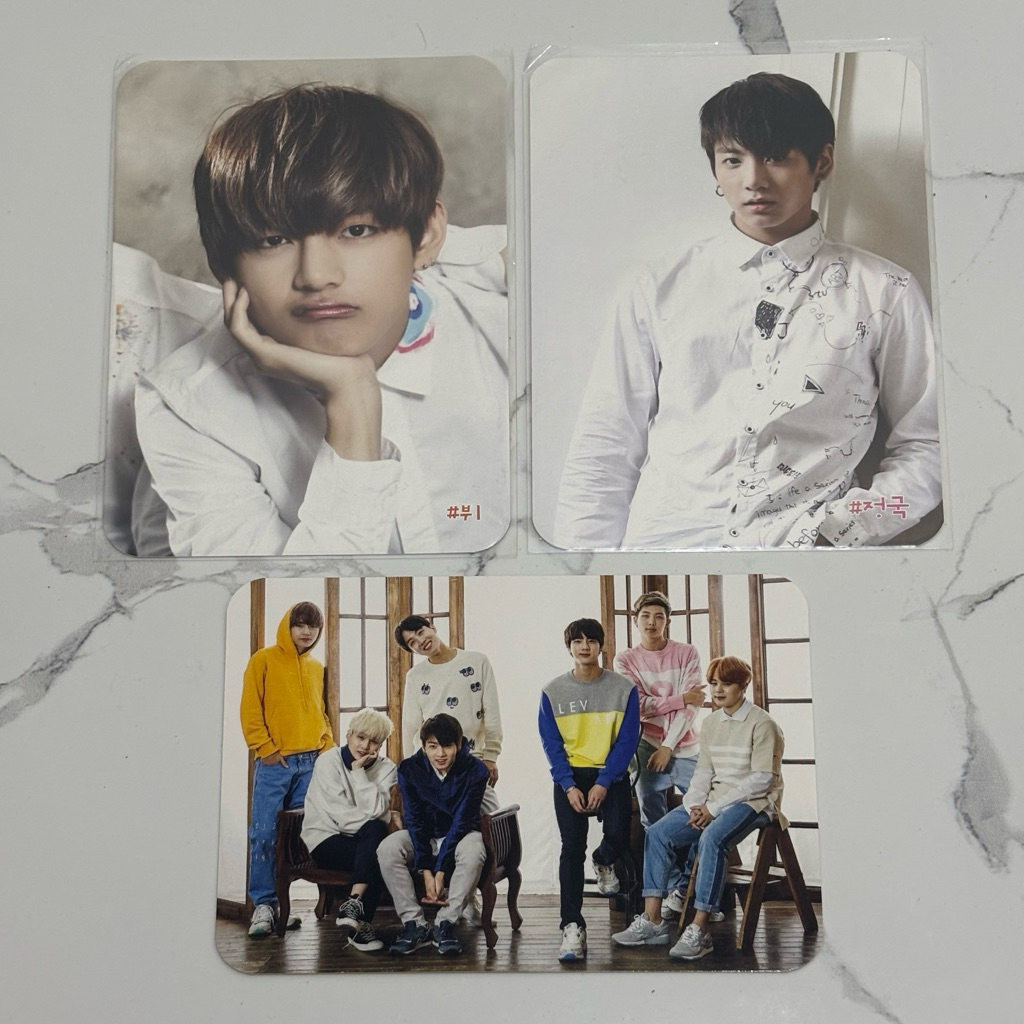 BTS KPOP 4 MAGAZINE JAPAN PHOTOCARD RARE NAMJOON SEOKJIN YOONGI JHOPE JIMIN TAEHYUNG JUNGKOOK
