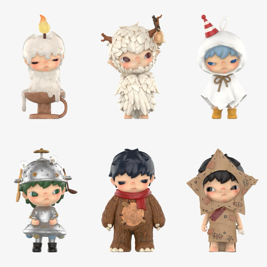 HIRONO SHELTER SERIES (sealed) CANDLE HOLDER BIRDY SUNDOL SUNNY DOLL ALIEN WARRIOR